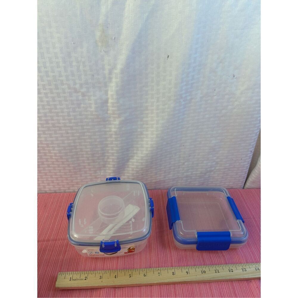 Sistema Salad Set and Snap Lock Progressive Containers‎